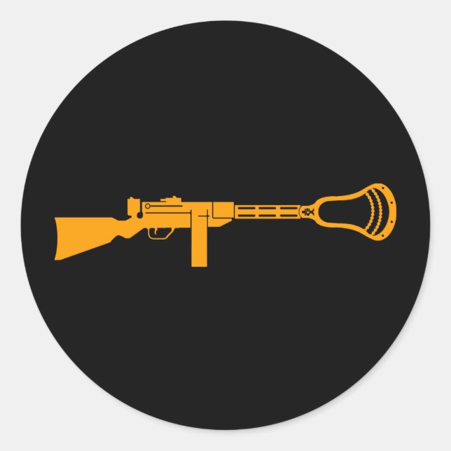 Rond Sticker pour pistolet Lacrosse Designs (Devant)