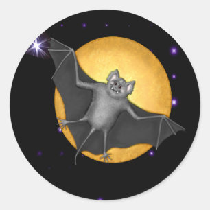 Rond Sticker pour Pleine lune et batterie