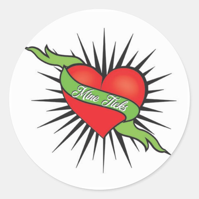 Rond Sticker pour récepteur mécanique de valve cardiaqu (Devant)