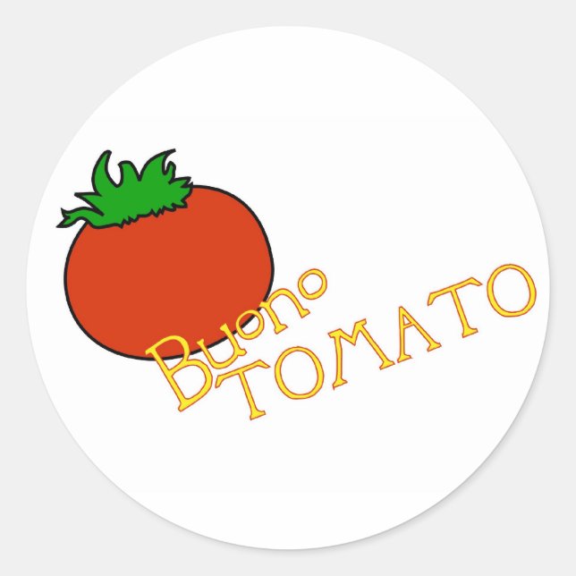 Rond Sticker pour tomate APH Buono (Devant)