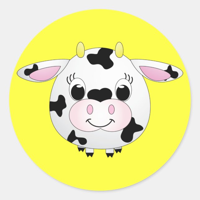 Rond Sticker pour vache (Devant)