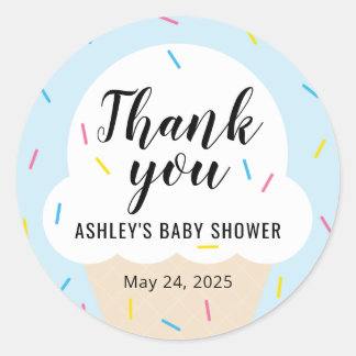 Rond Sticker préféré de la crème glacée