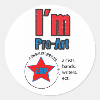 Rond Sticker Pro Art