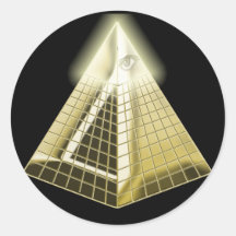 Sticker Pyramide Oeil
