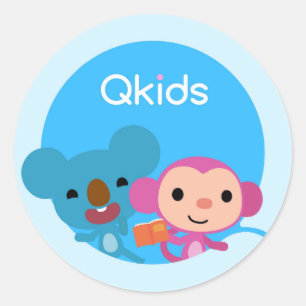 Rond Sticker Qkids