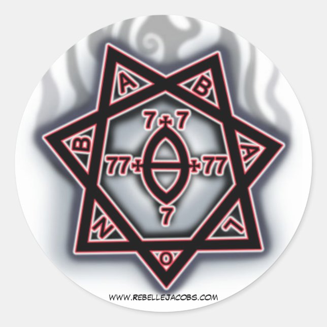 Rond Sticker Rebelle Jacobs (Devant)