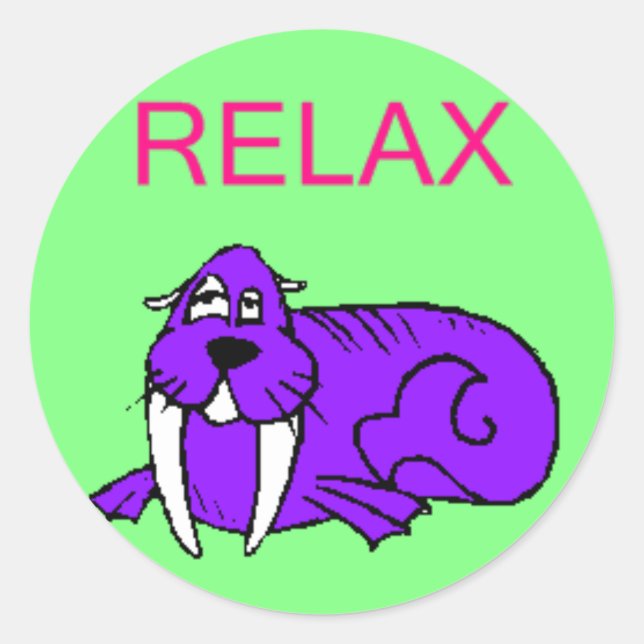 Rond Sticker Relax (Devant)