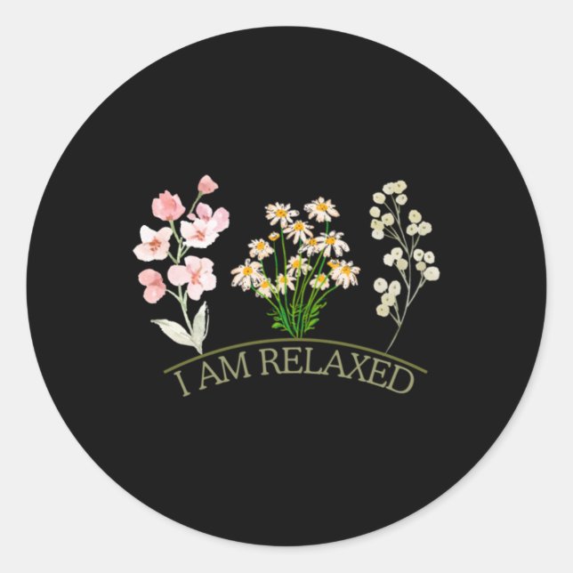 Rond Sticker Relaxant (Devant)