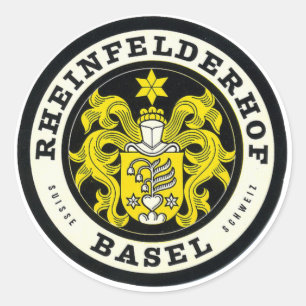 Rond Sticker Rheinfelderhof Basel Suisse