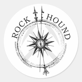 Rond Sticker Rockhound certifié