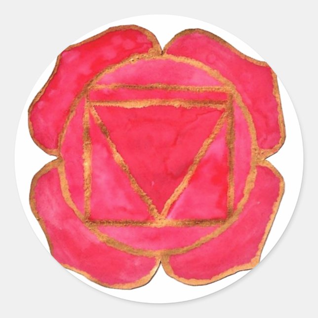 Rond Sticker Root Chakra (Devant)