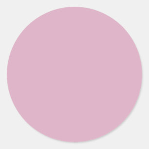 Rond Sticker rose lavande mignon