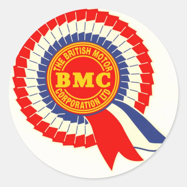 Rond Sticker Rosette BMC (Devant)