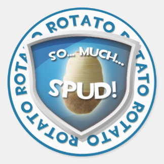 Rond Sticker ROTATO