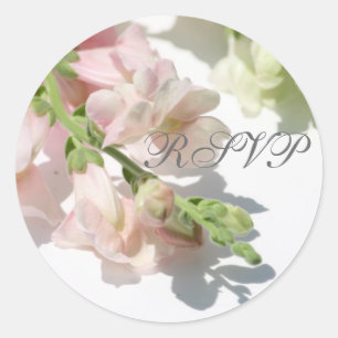 Rond Sticker RSVP Snapdragon