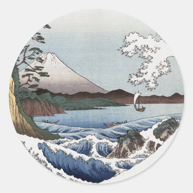 Rond Sticker Sea au large de Satta (Devant)