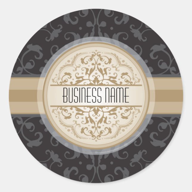 Rond STICKER SEAL :: mandala 1 (Devant)