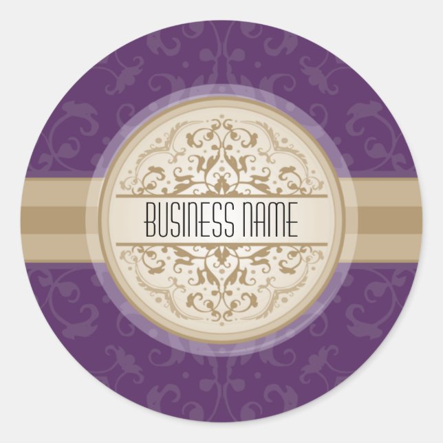 Rond STICKER SEAL :: mandala 3 (Devant)