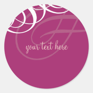 Rond STICKER SEAL :: vogue design 10