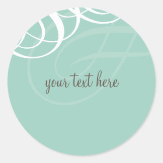 Rond STICKER SEAL :: vogue design 5