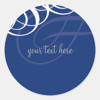 Rond STICKER SEAL :: vogue design 6