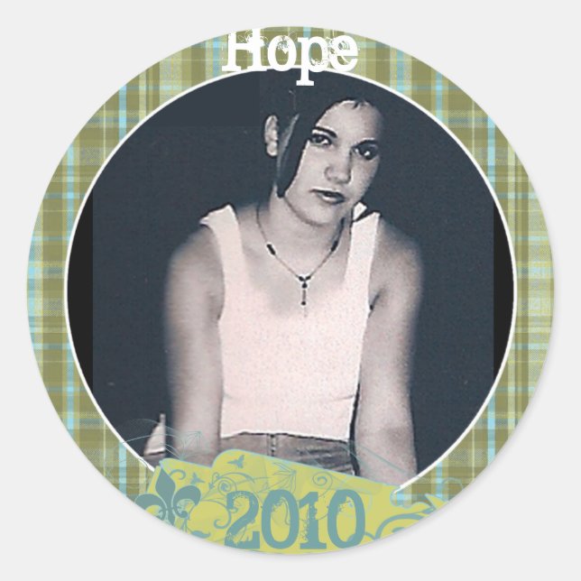 Rond Sticker Senior Pictures (Devant)