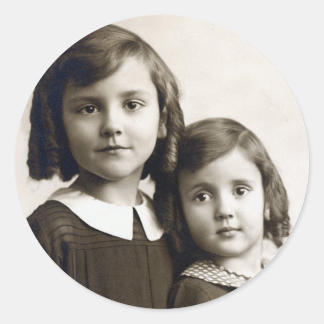Rond Sticker Sisters Swigert ... Vers 1938/1939 (Devant)