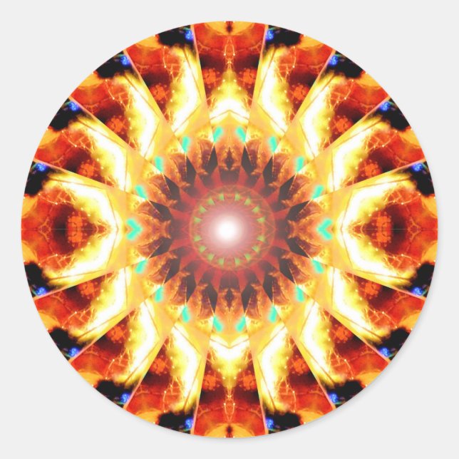 Rond Sticker Solar Spirit (Devant)