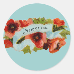 Rond Sticker souvenirs