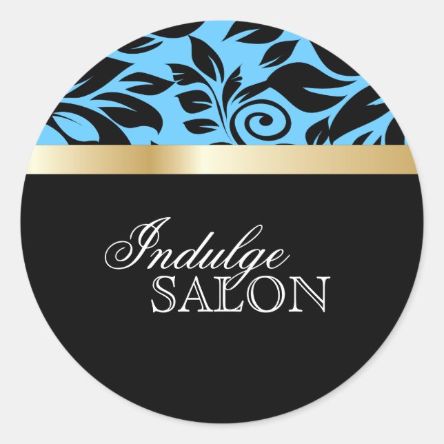 Rond Sticker Spa et salon classique (Devant)