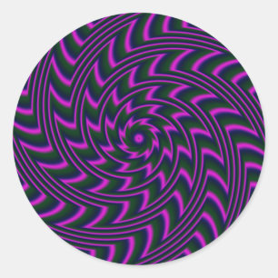 Rond Sticker Spiral