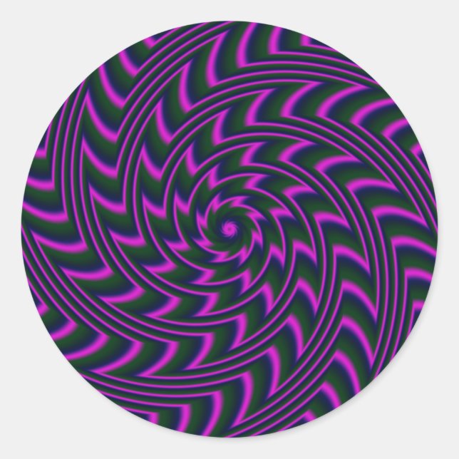 Rond Sticker Spiral (Devant)