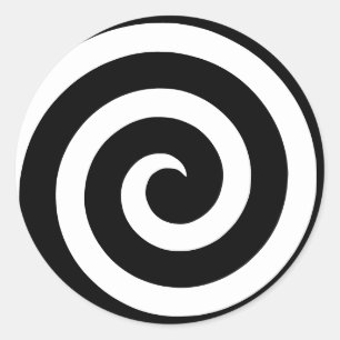 Rond Sticker Spiral pour Hypnose et Hypnotisants