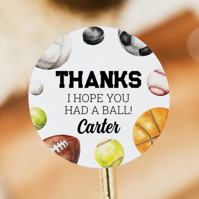 Rond Sticker sportif Favoriser (Créateur téléchargé)