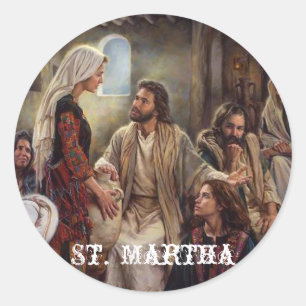 Rond Sticker St. Martha