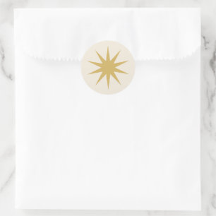 Rond Sticker Star