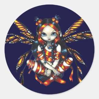 Rond Sticker "Starry Night Fairy"