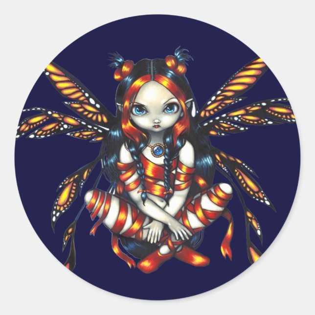 Rond Sticker "Starry Night Fairy" (Devant)