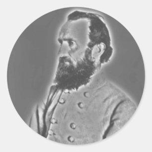 Rond Sticker Stonewall Jackson