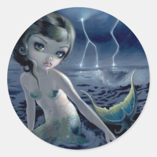 Rond Sticker "Storm Chaser"