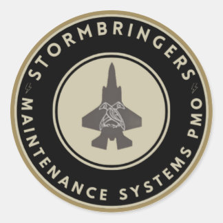 Rond Sticker Stormbringers