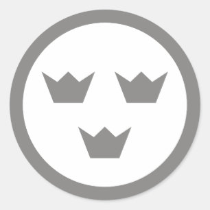 Rond Sticker suédois pour VI bas