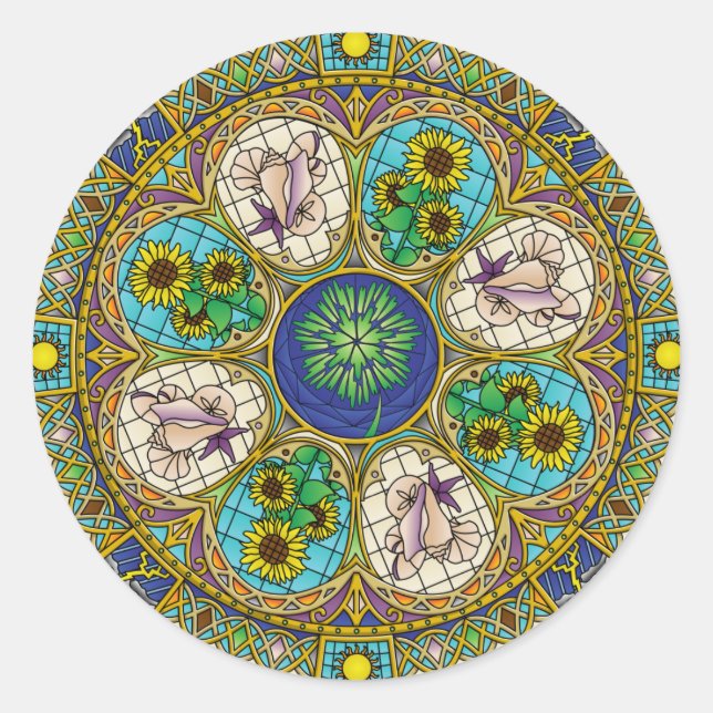 Rond Sticker Summer Nouveau (Devant)