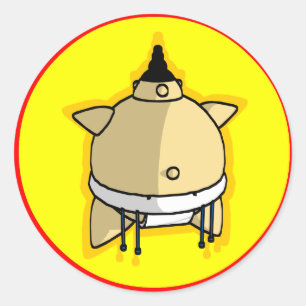 Rond Sticker SUMO