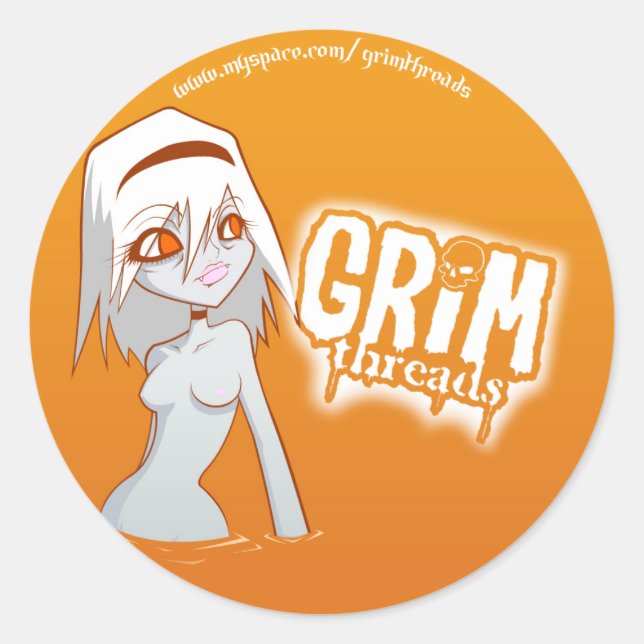 Rond Sticker Sunburn (Devant)