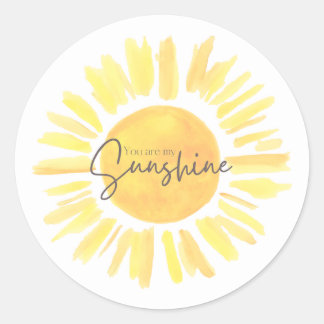 Rond Sticker Sunshine