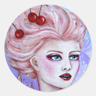 Rond Sticker Susie Sundae