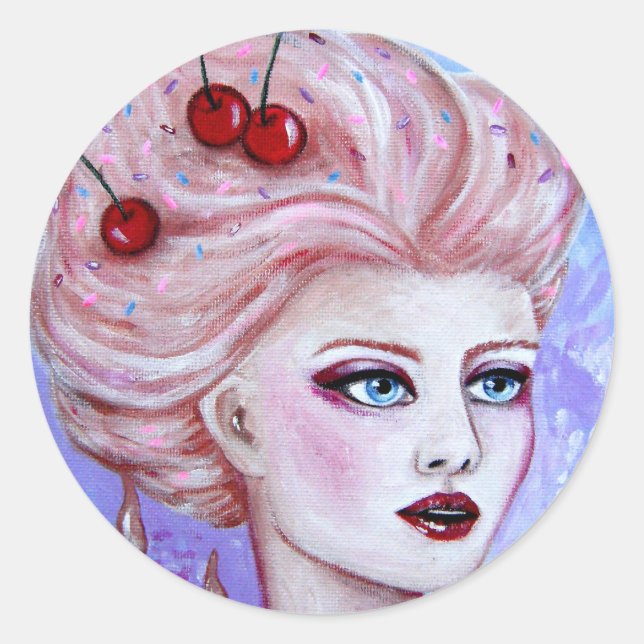 Rond Sticker Susie Sundae (Devant)
