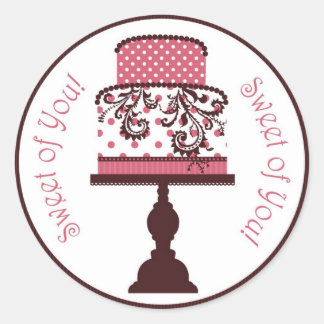 Rond Sticker Sweet Cake TY 3