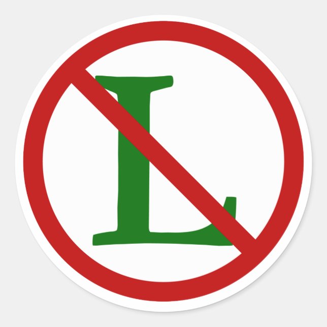 Rond Sticker Symbole Noel (Devant)